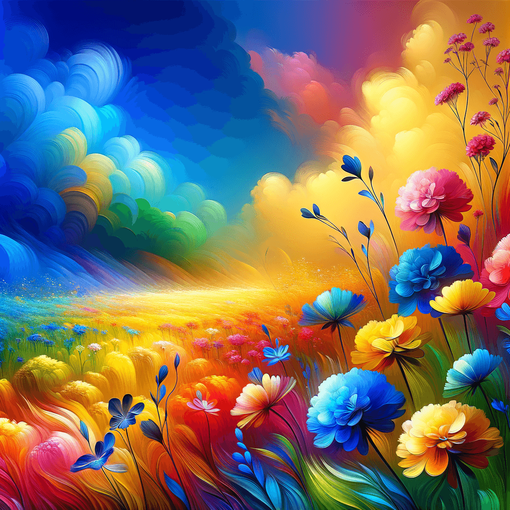 Summer Meadow Dance Paint By Number