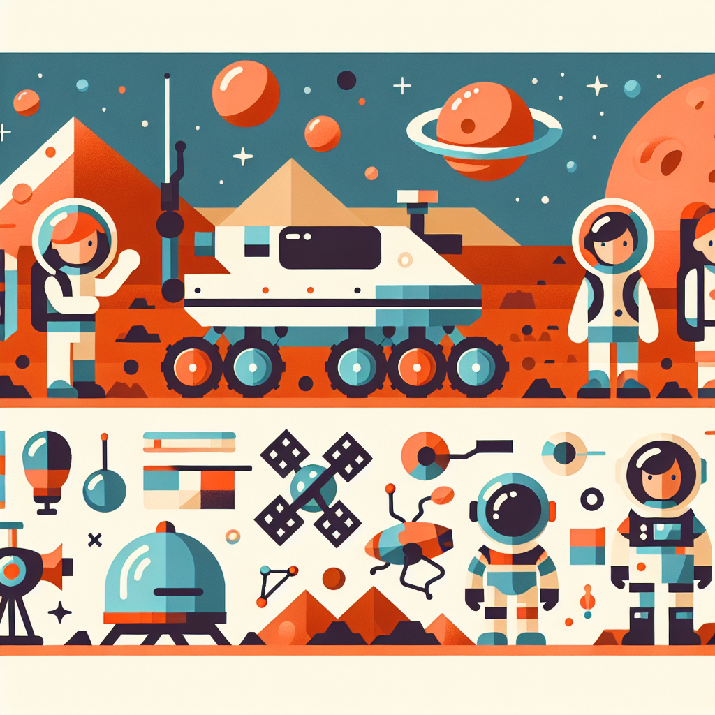 Martian Adventure Expedition Numbered Painting Kits