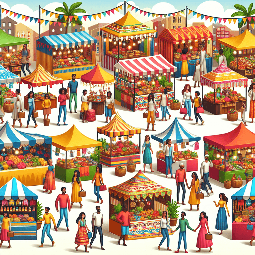 Charming Village Fair Painting By Numbers Kit