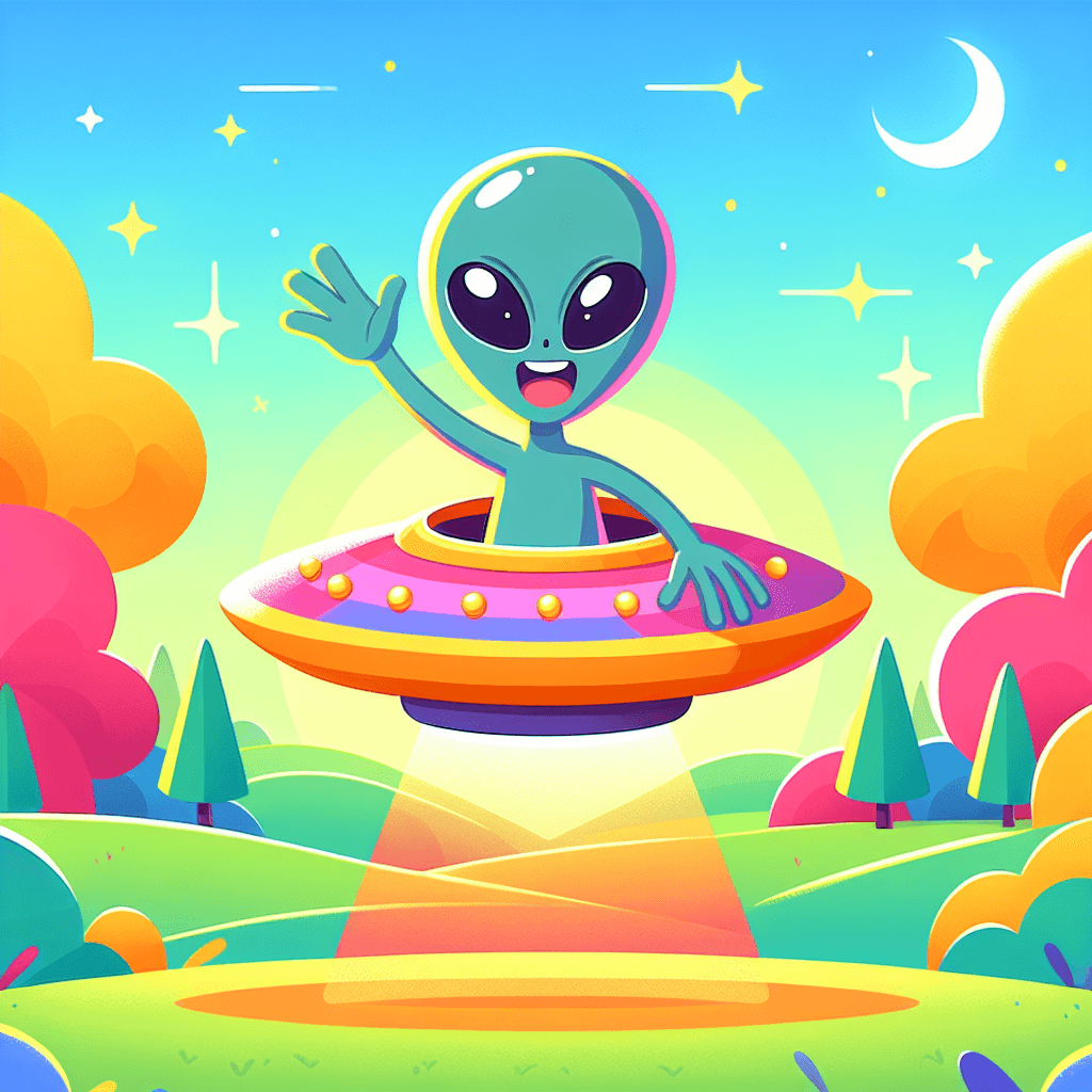 Alien Invasion Adventure Paint By Numbers Art