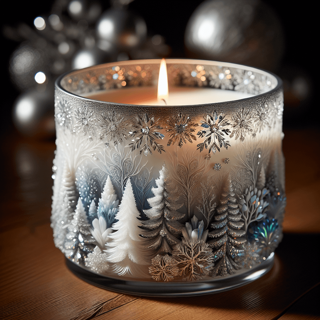 Crystal Forest Candle Numbered Painting Kits