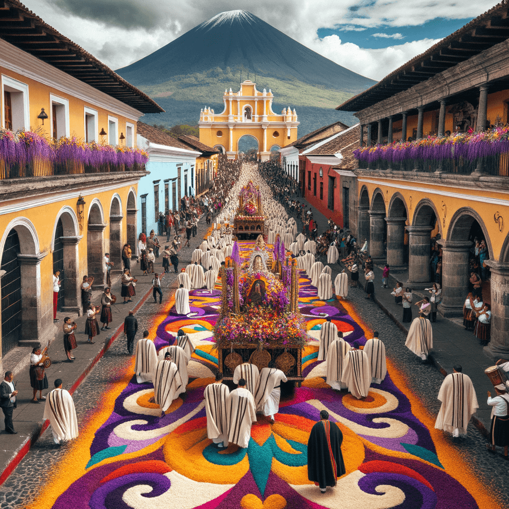 Semana Santa In Antigua - Guatemala Paint By Number