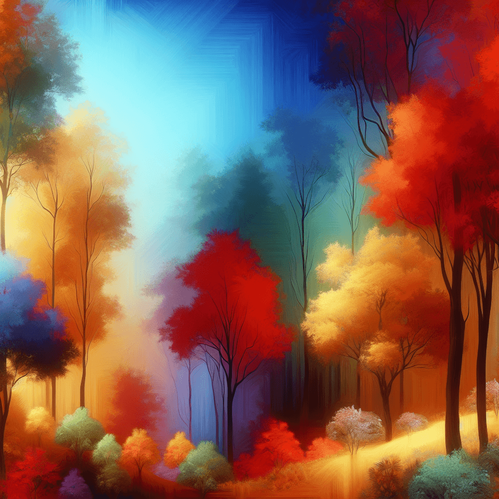 Autumn’s Glow Paint By Color