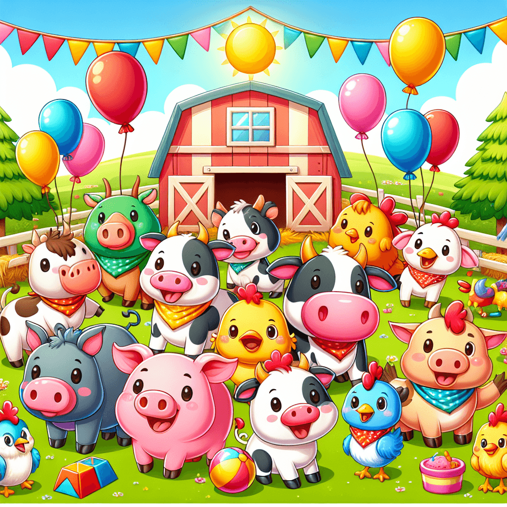 Jolly Farm Festival Numbered Painting Kits
