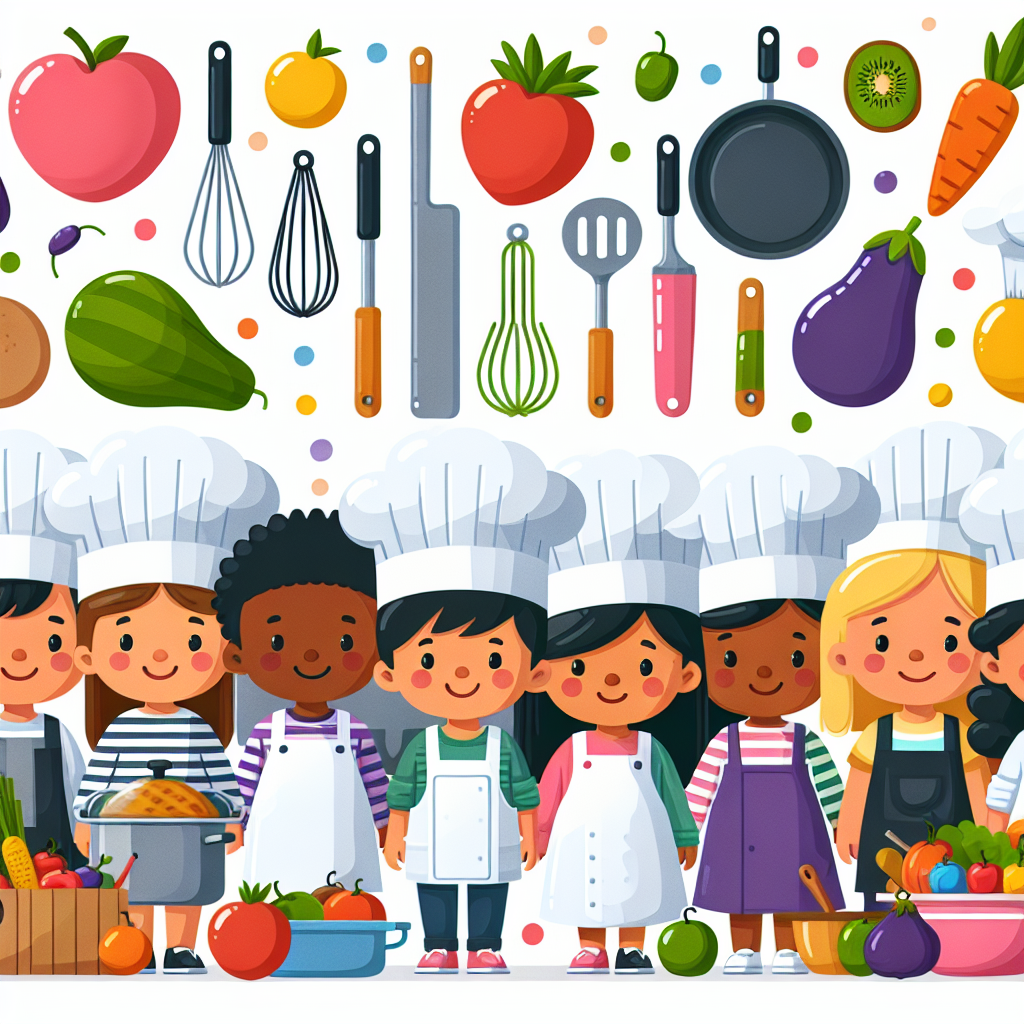 Culinary Kids Kitchen Numbered Painting Kits