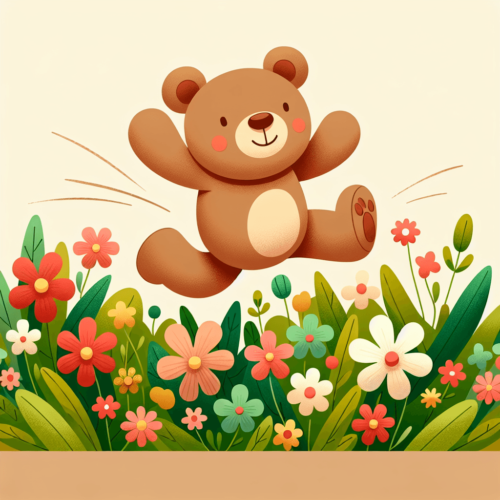 Bouncy Teddy Bear Paint By Numbers Kits