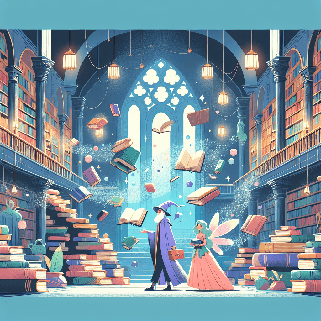 The Enchanted Library Paint By Numbers