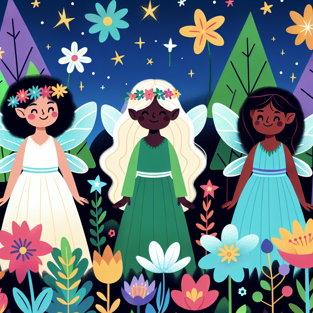 Garden Fairy Celebration Painting Number Kit