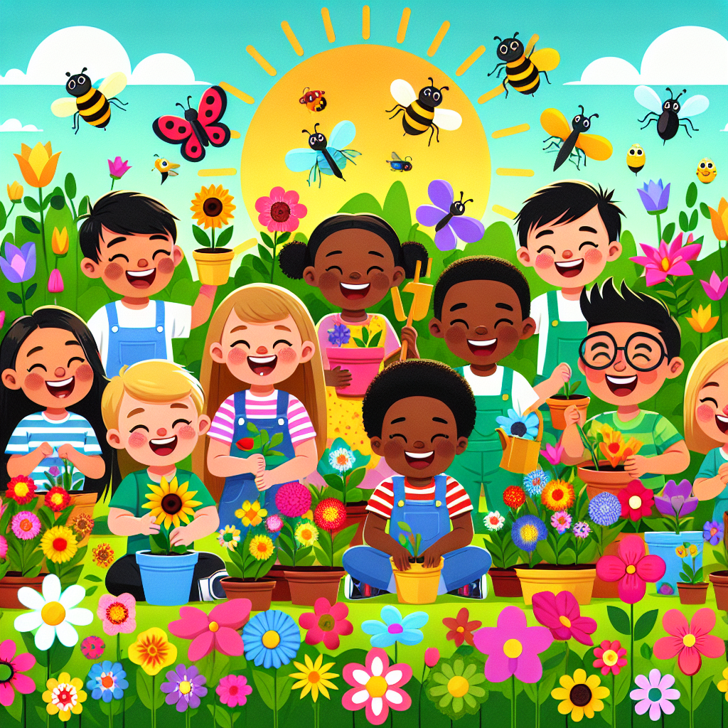 The Playful Garden Paint By Color