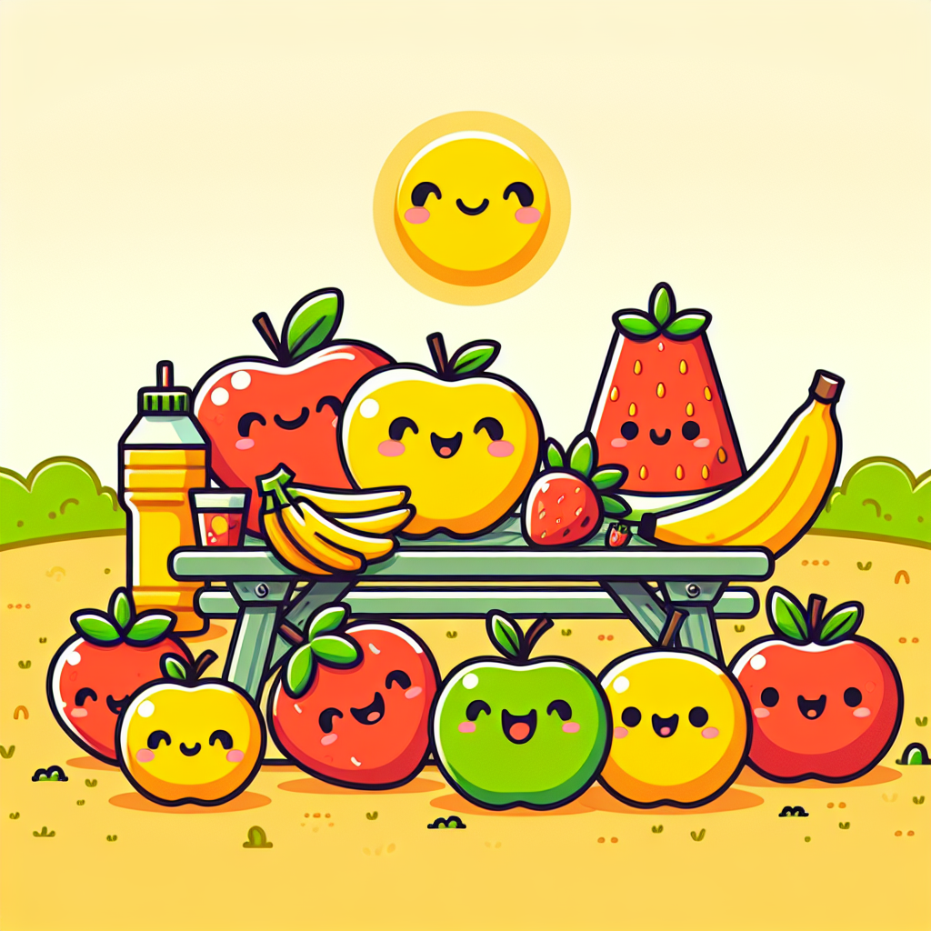 Funny Fruit Friends Painting By Numbers Kit