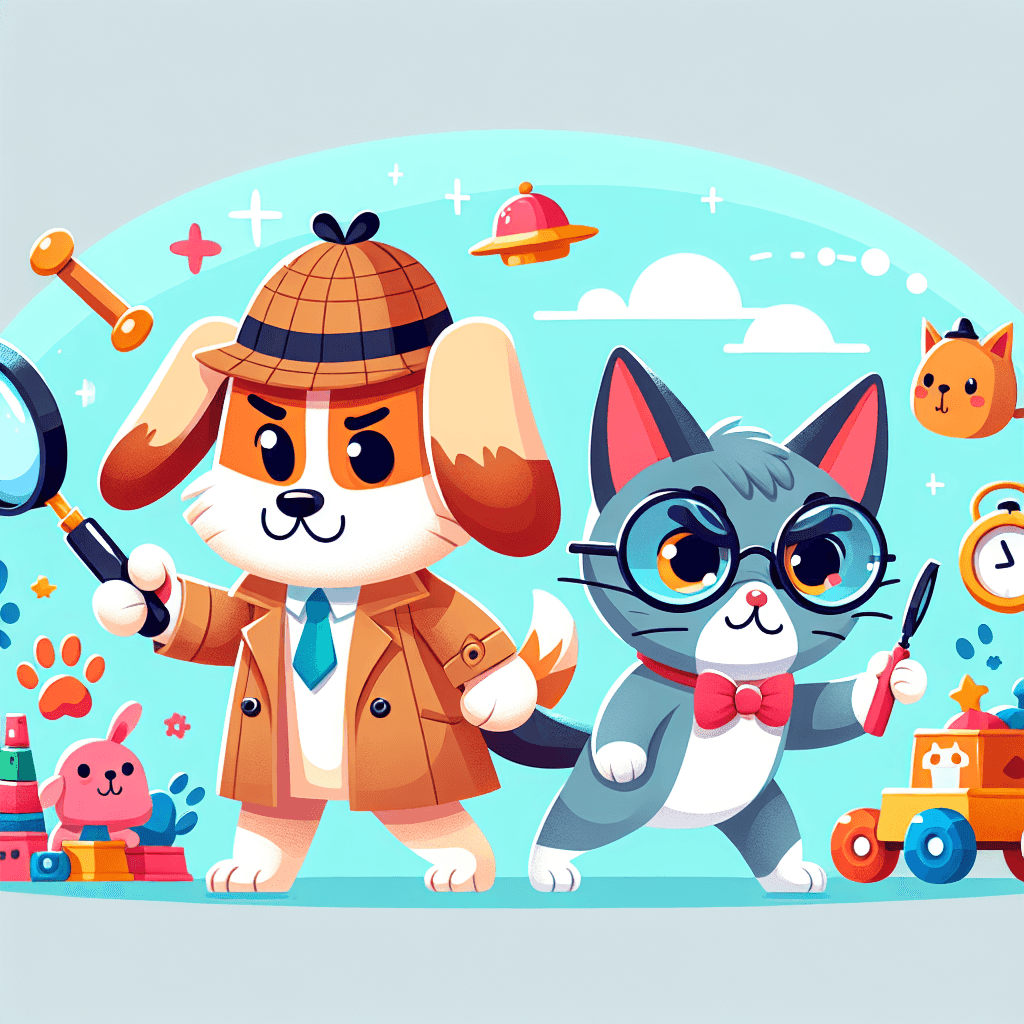 Pet Detective Adventures Number Painting