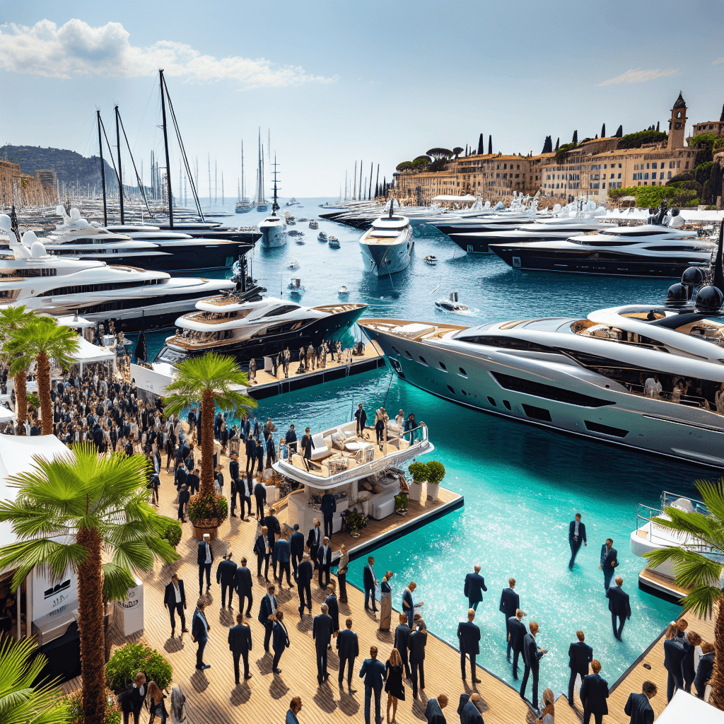 Cannes Yachting Festival - Cannes, France Paint By Numbers Kits