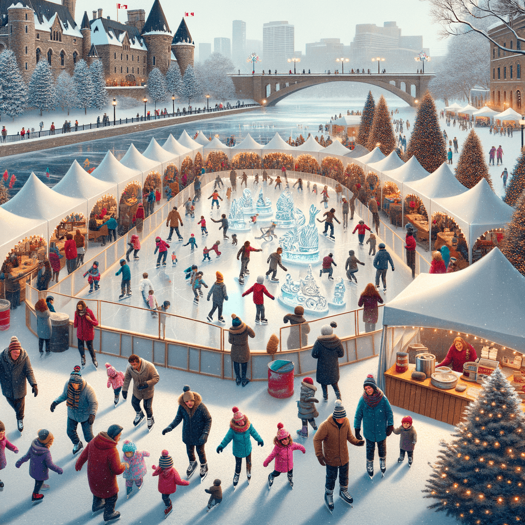 Winterlude - Ottawa Number Painting