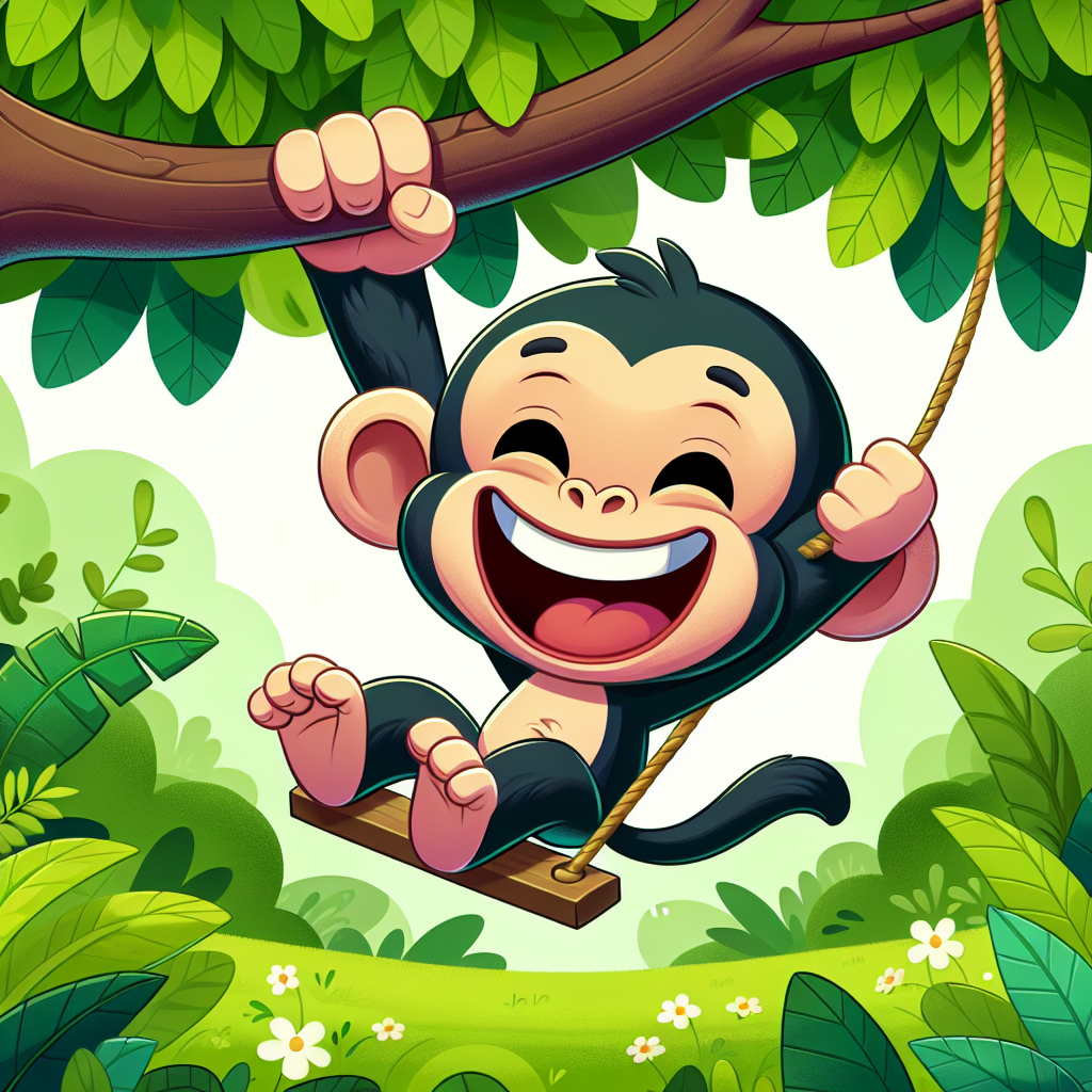 Cheery Chimpanzee Paint By Number
