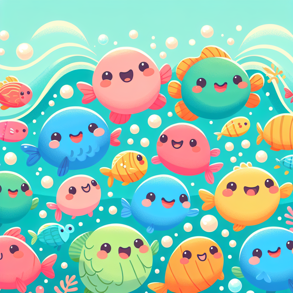 Happy Little Fish Paint By Number