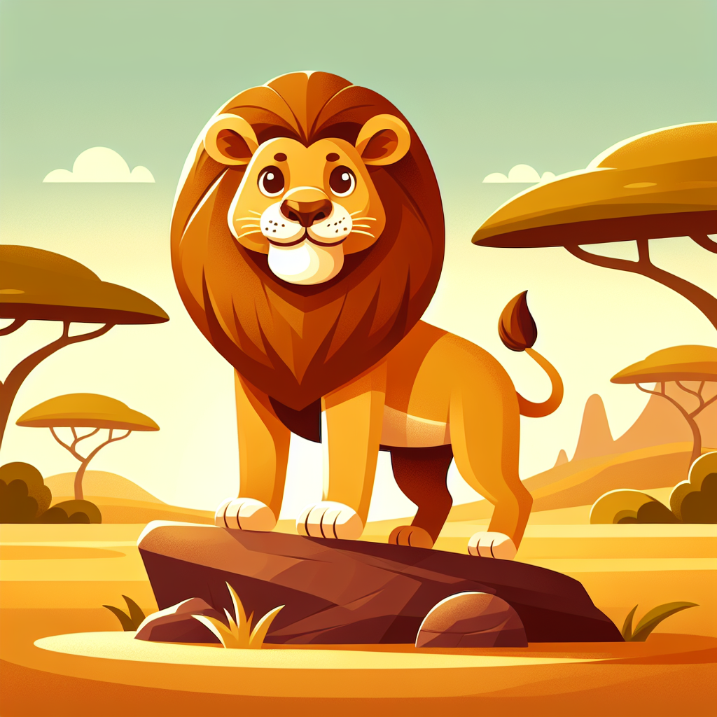 Heroic Lion's Kingdom Painting By Numbers Kit