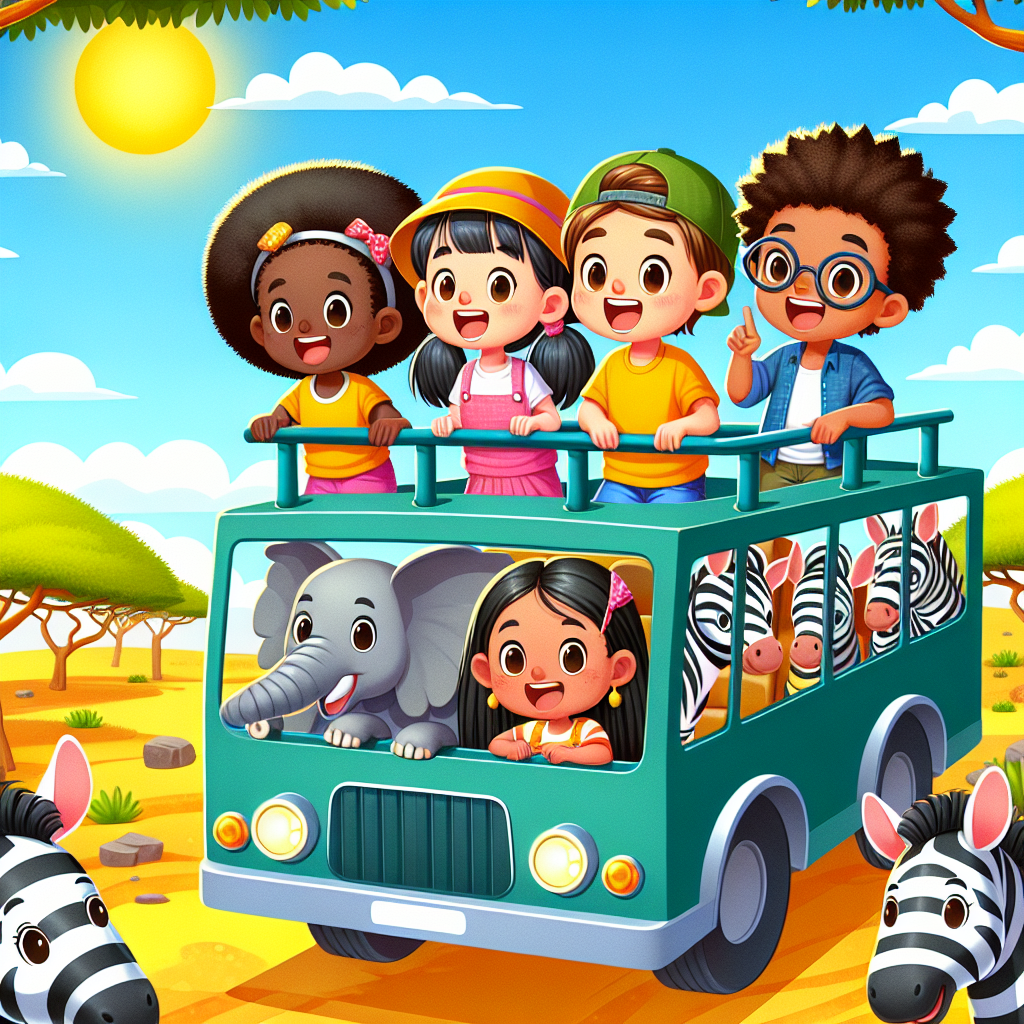 Fun Wildlife Safari DIY Paint By Numbers