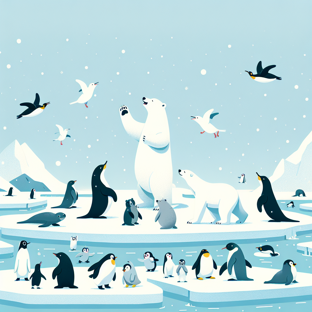Arctic Friends Adventure Paint By Color