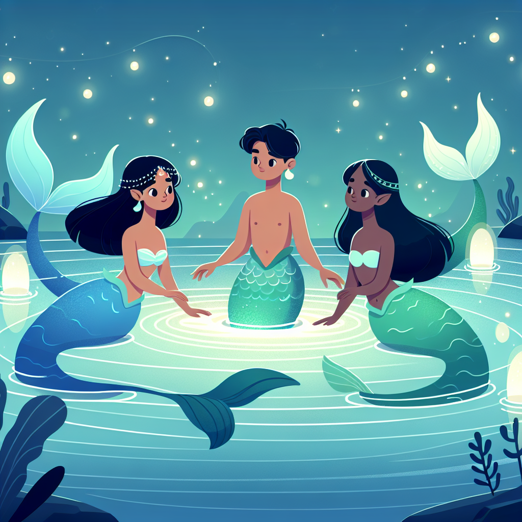 Enchanted Lagoon Legends Paint By Numbers Art