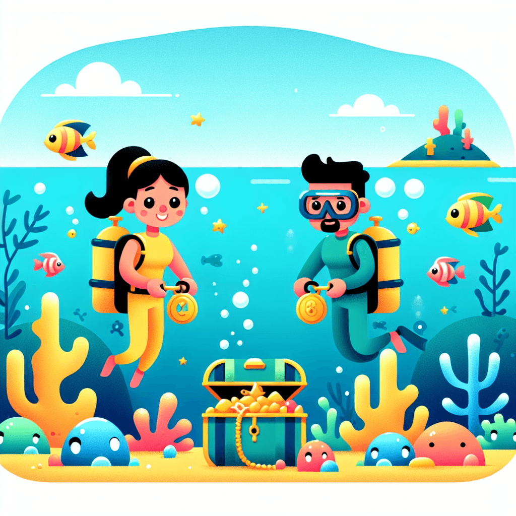 Undersea Treasure Voyage Paint By Color