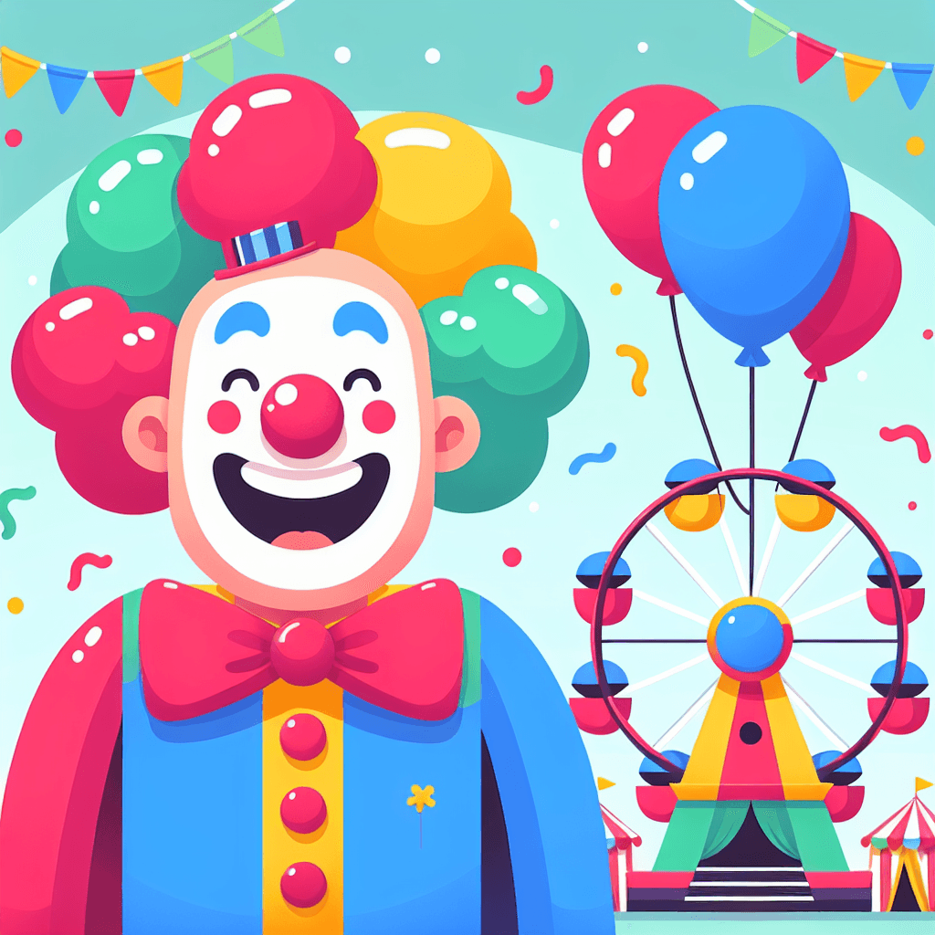 Crazy Carnival Caper Paint By Numbers Art