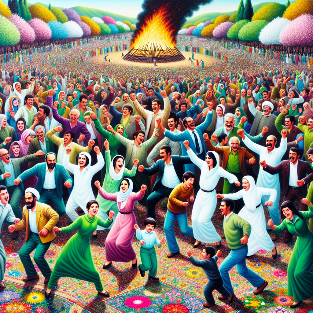 Nawruz Festival Numbered Painting Kits