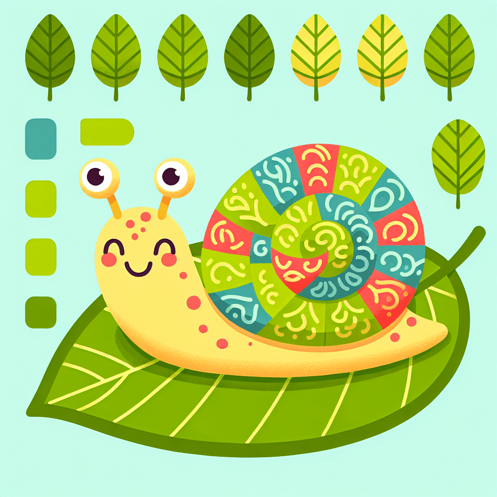 Sweet Snail Paint By Number