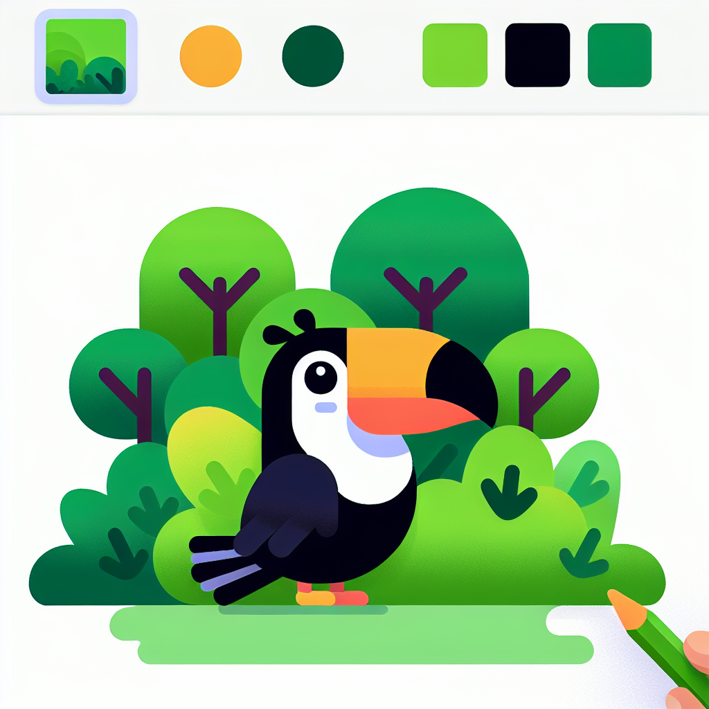 Mystic Rainforest Painting Number Kit