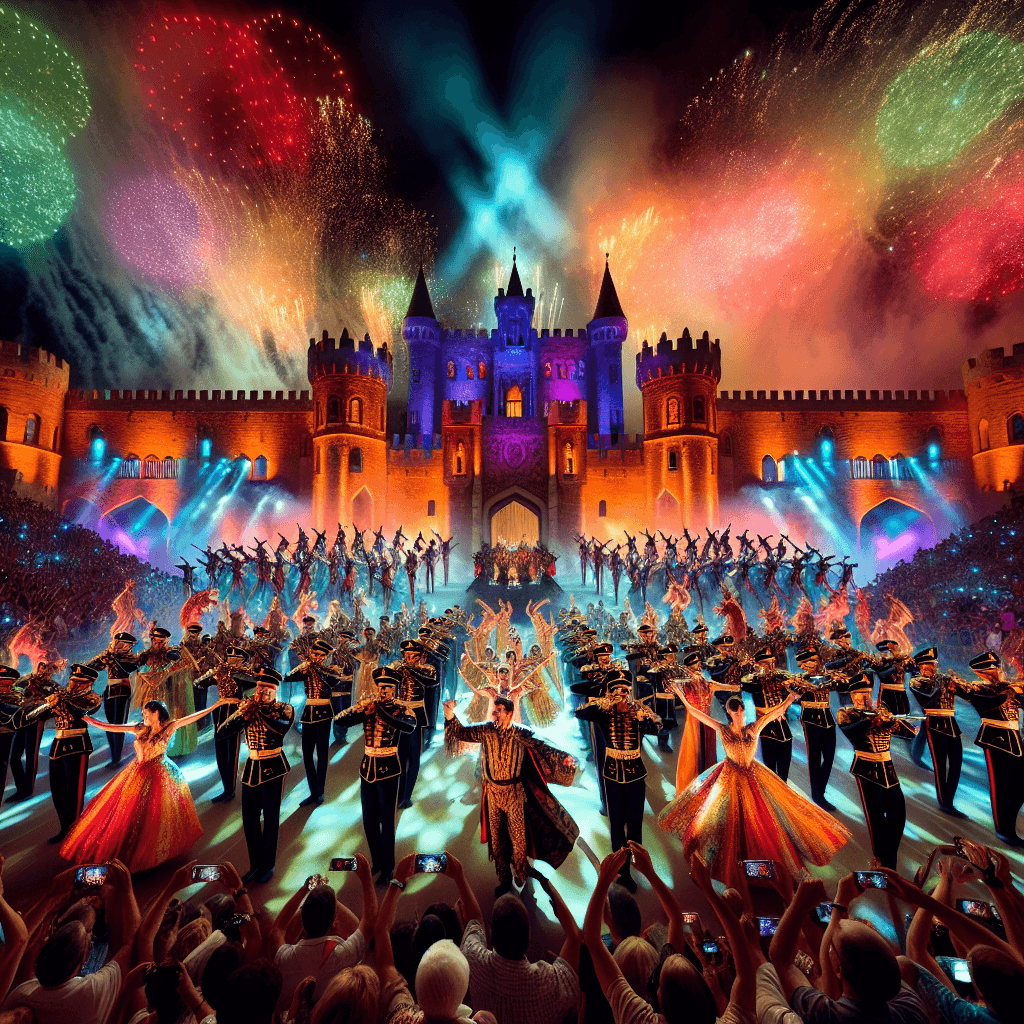 Royal Edinburgh Military Tattoo - Edinburgh, Scotland Paint By Number