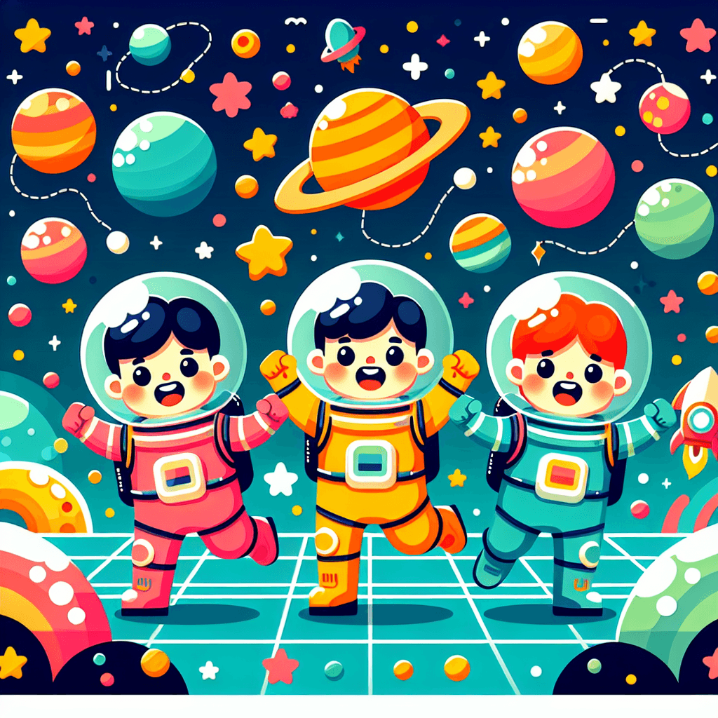 Adventures Of Space Pioneers DIY Paint By Numbers