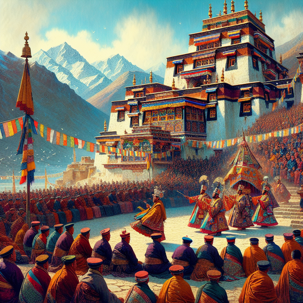 Hemis Festival - Leh, India Paint By Numbers Art