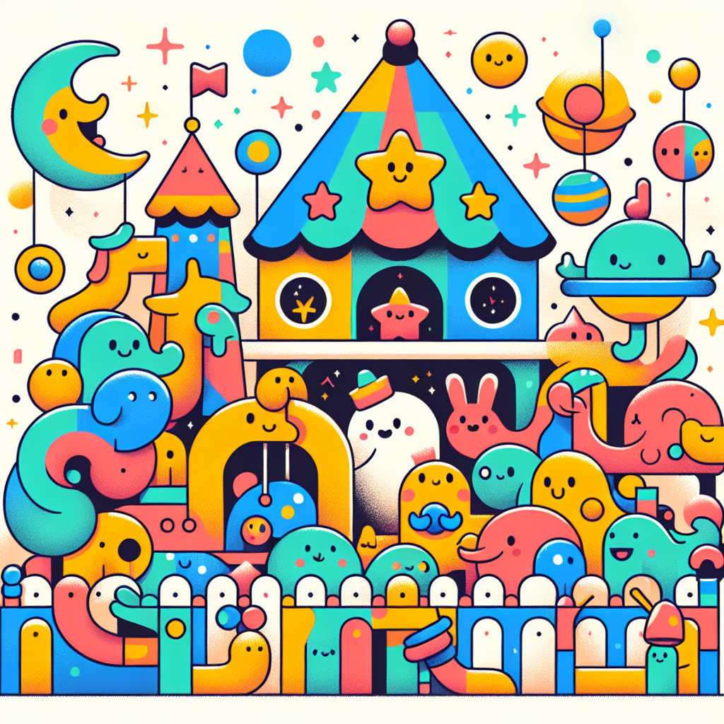 Fairyland Funhouse Paint By Numbers Art
