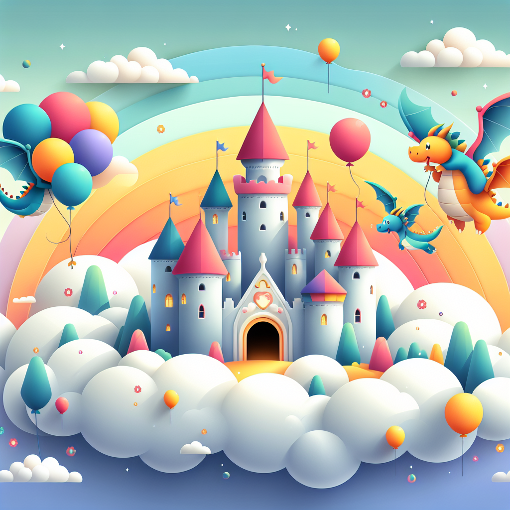 Sky Kingdom Fantasy Paint By Numbers