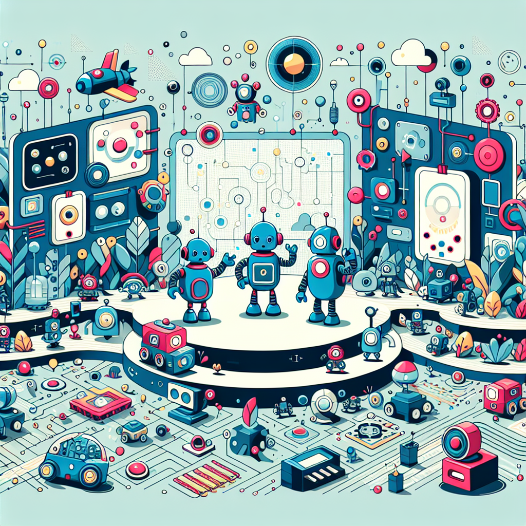 Robotic Realm Rovers Paint By Color