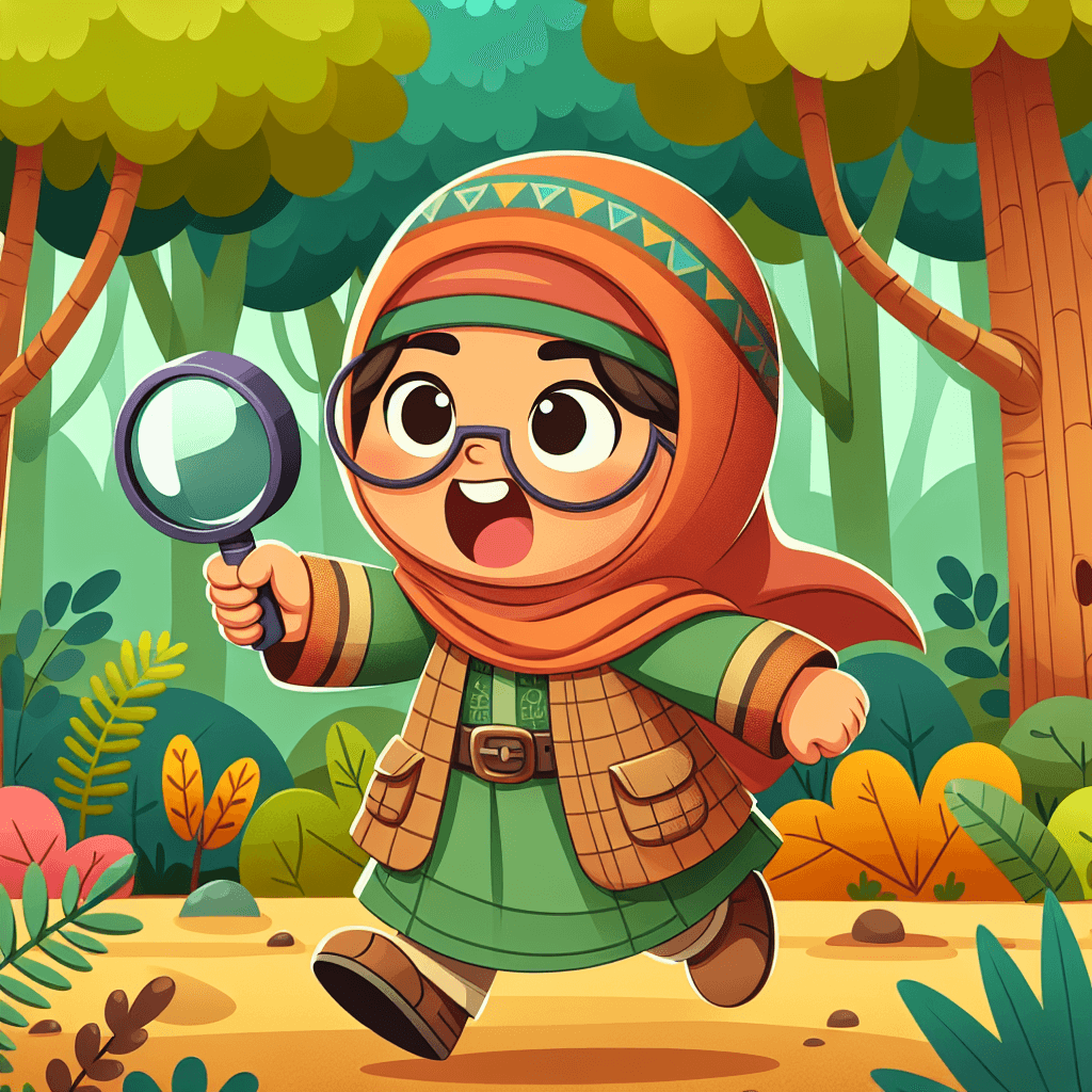 Enthusiastic Little Explorer Paint By Numbers Art