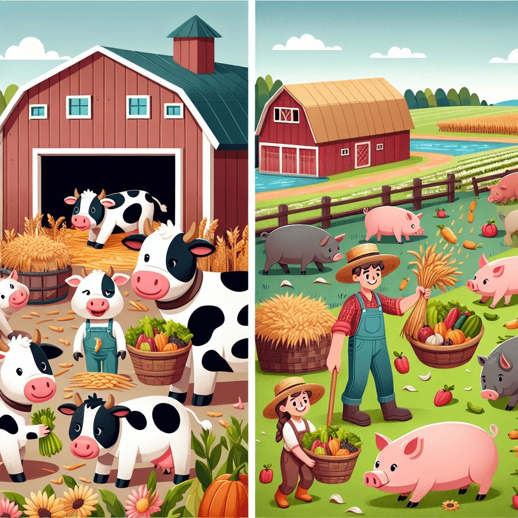 Friendly Farm Harvest Numbered Painting Kits