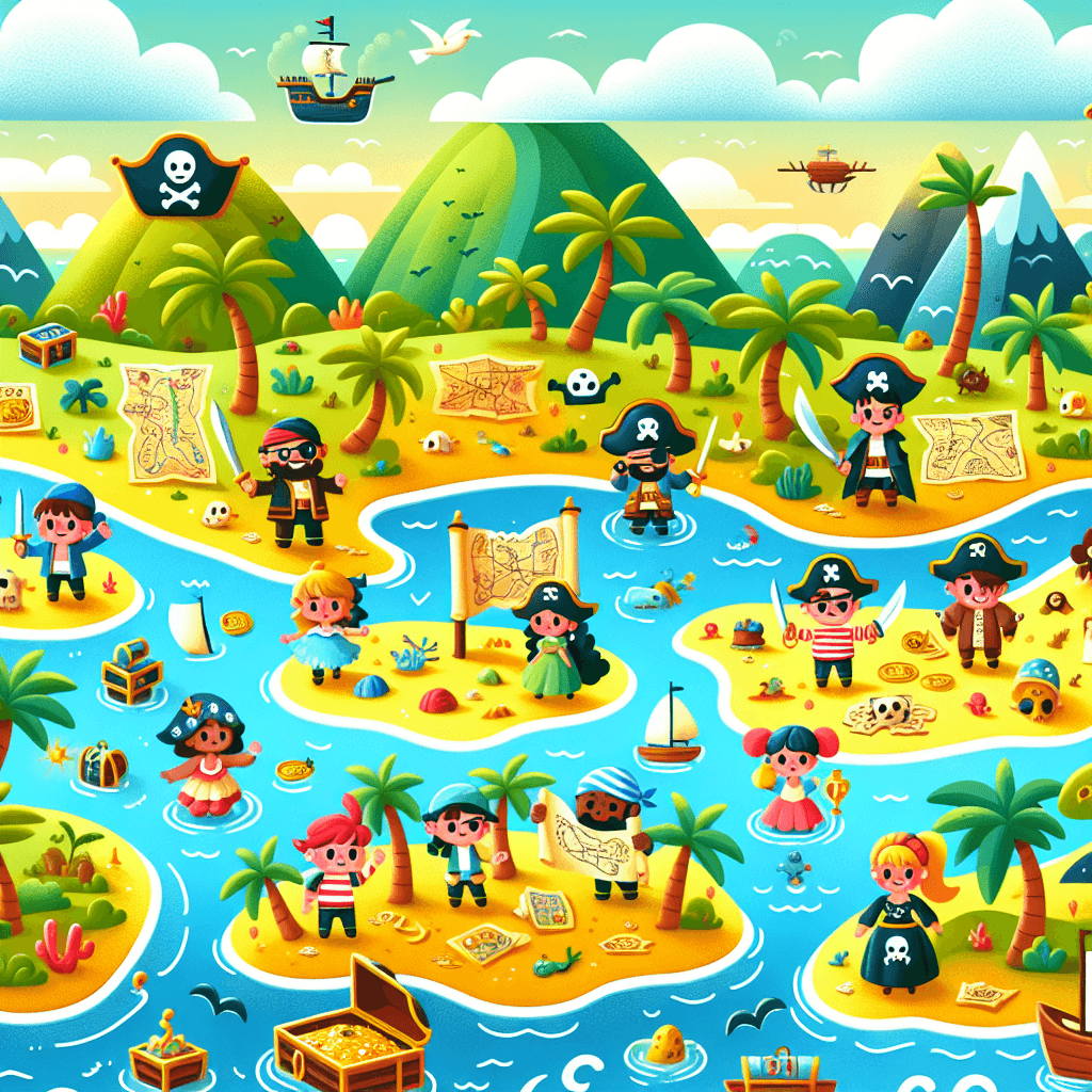 Treasure Hunting Adventure Paint By Numbers