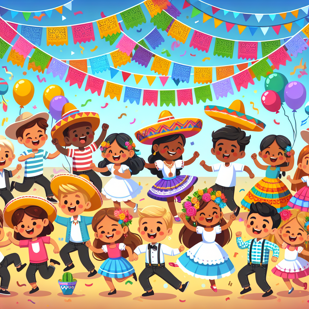 Fun Fiesta Celebration Paint By Number
