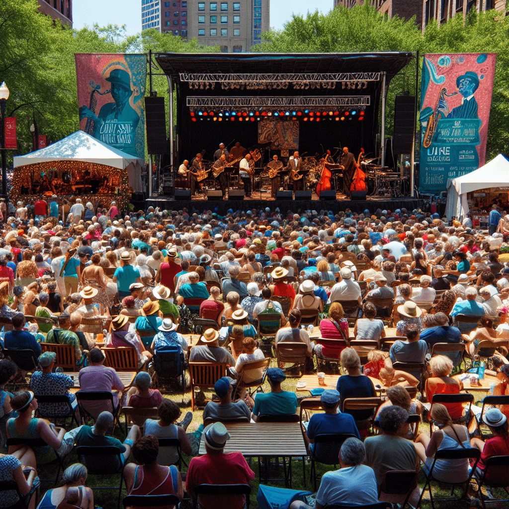 Festival Internacional De Jazz De Montreal - Montreal, Canada Paint By Color
