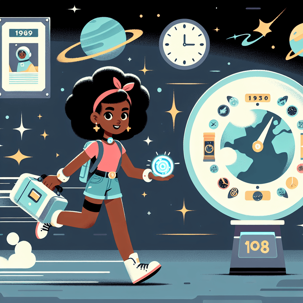 Galactic Time Traveler DIY Paint By Numbers