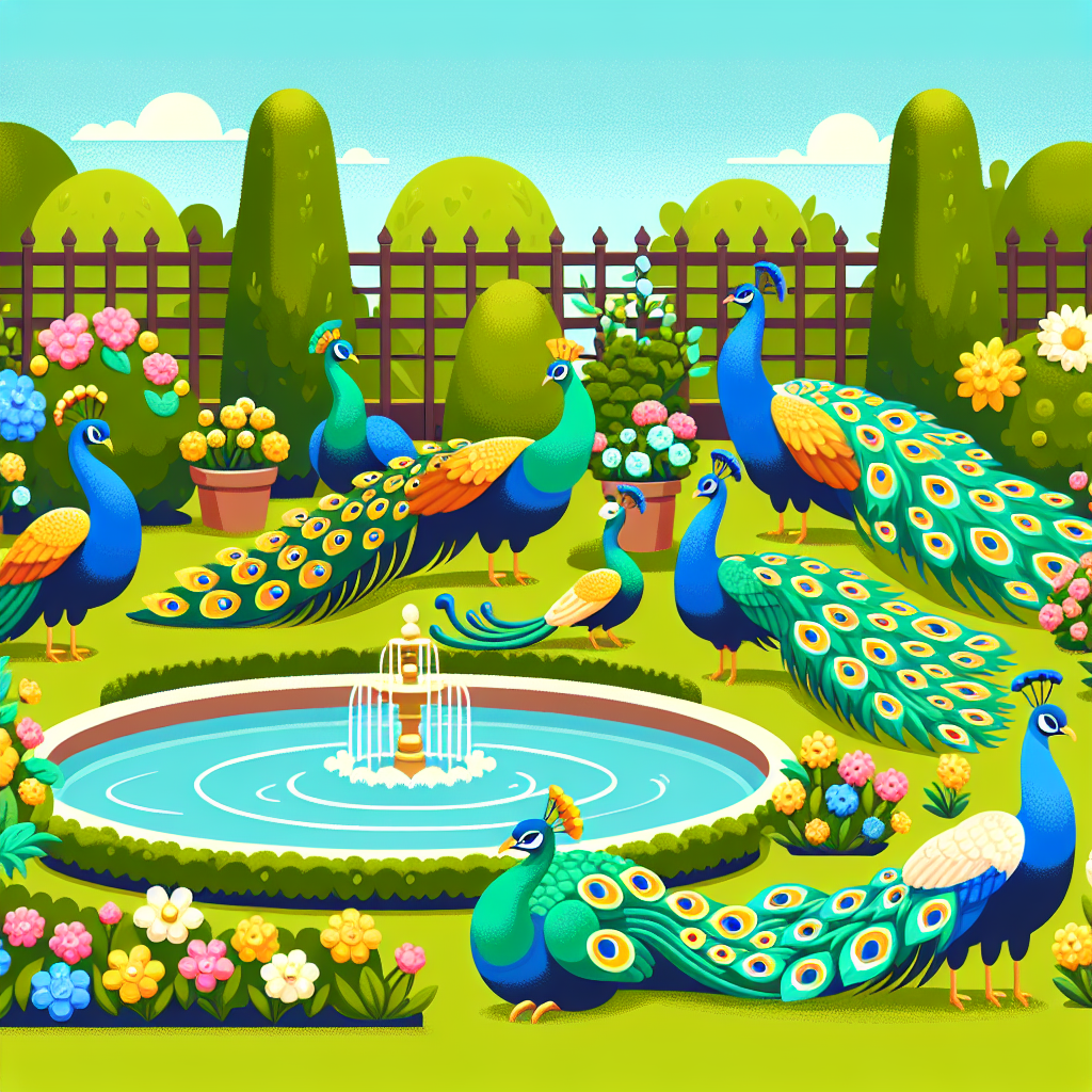 Peacock's Pride Parade Painting By Numbers Kit
