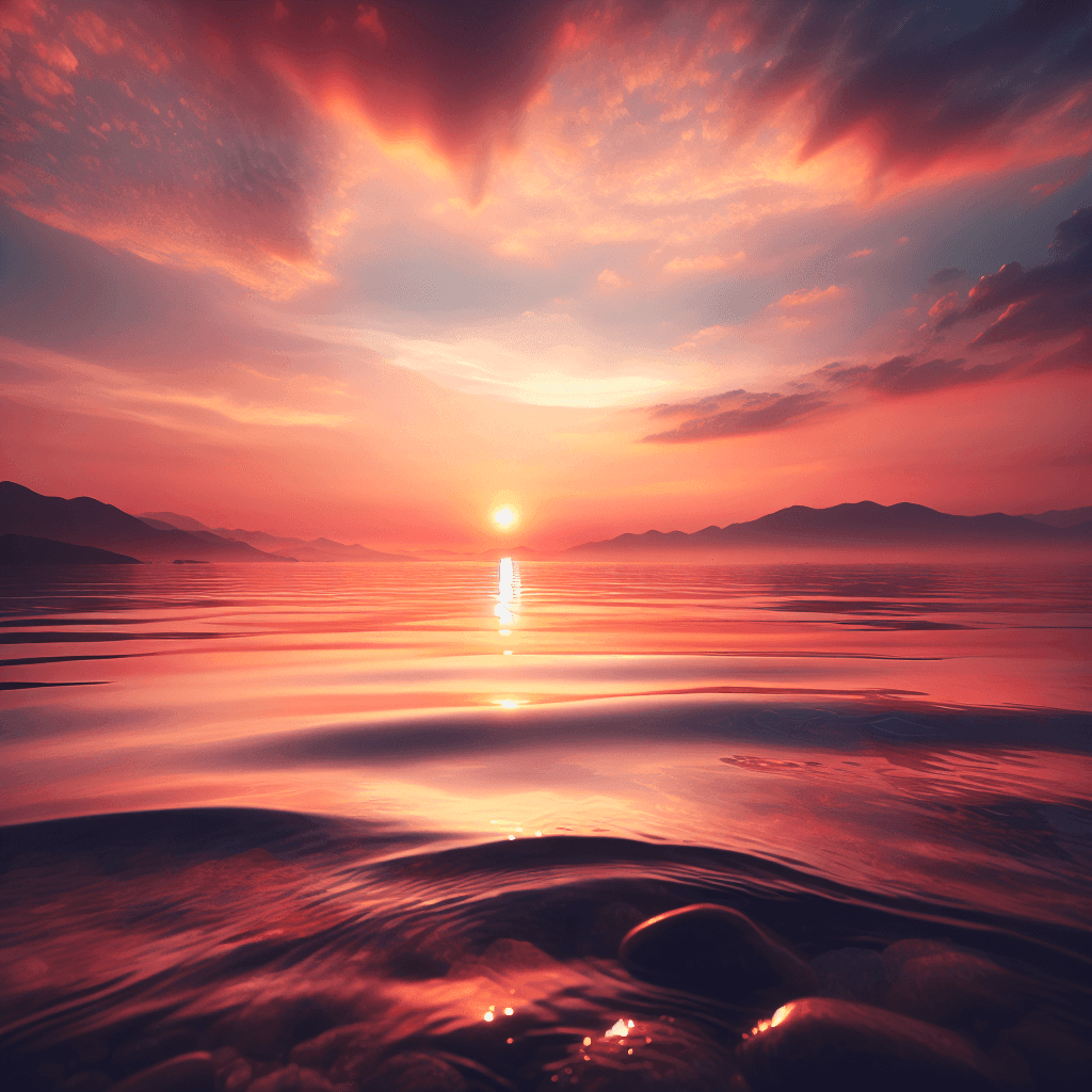 Sunset Horizon Glow Paint By Numbers Kits