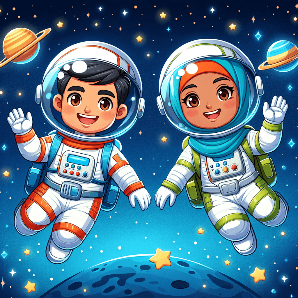 Happy Space Explorers Painting By Numbers Kit