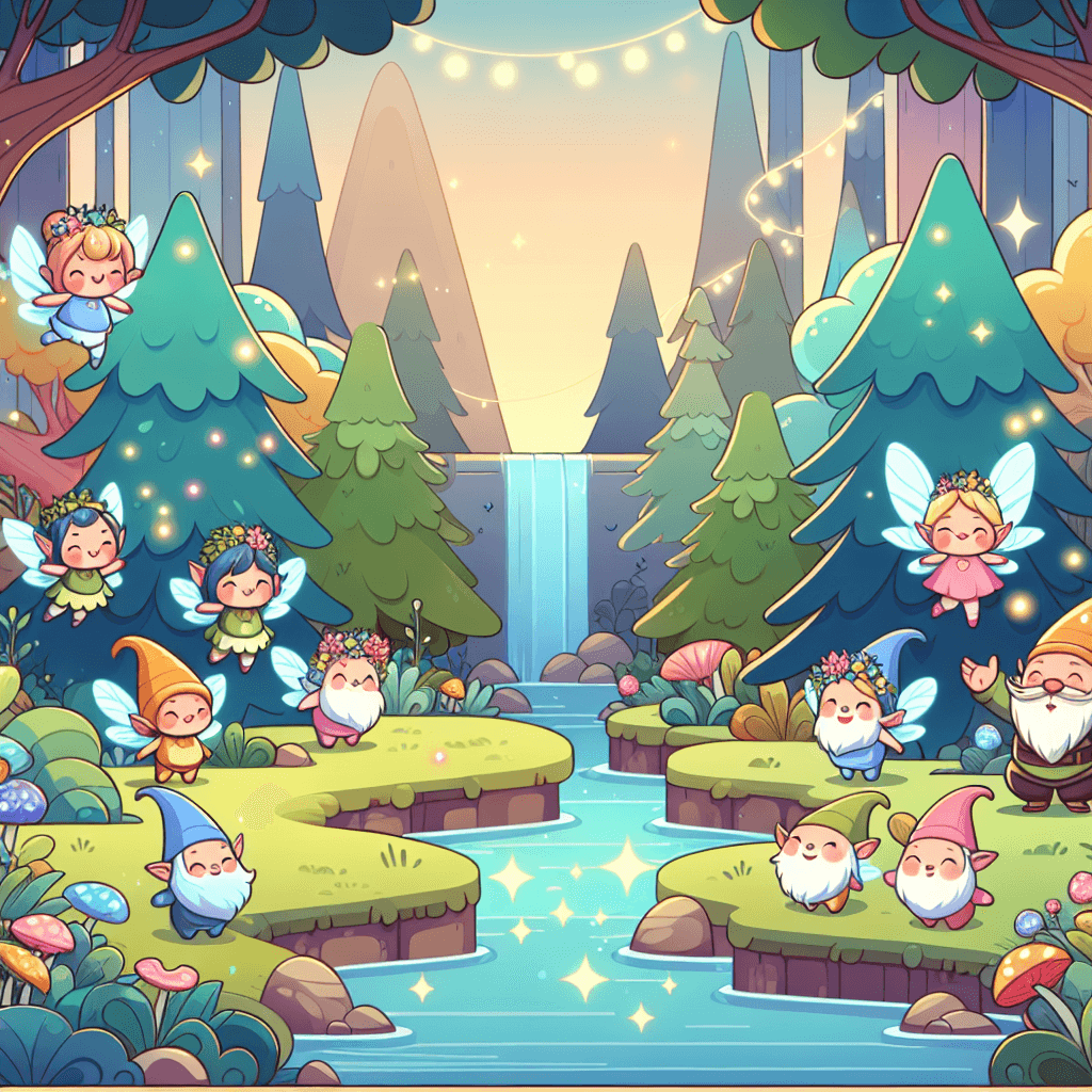 Mystic Fairy Tale Forest Painting By Numbers Kit