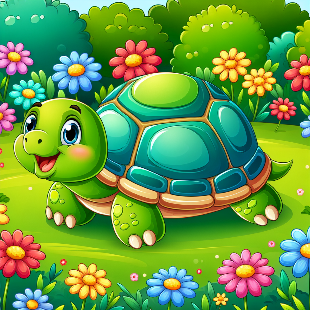 Funky Tortoise Painting Number Kit