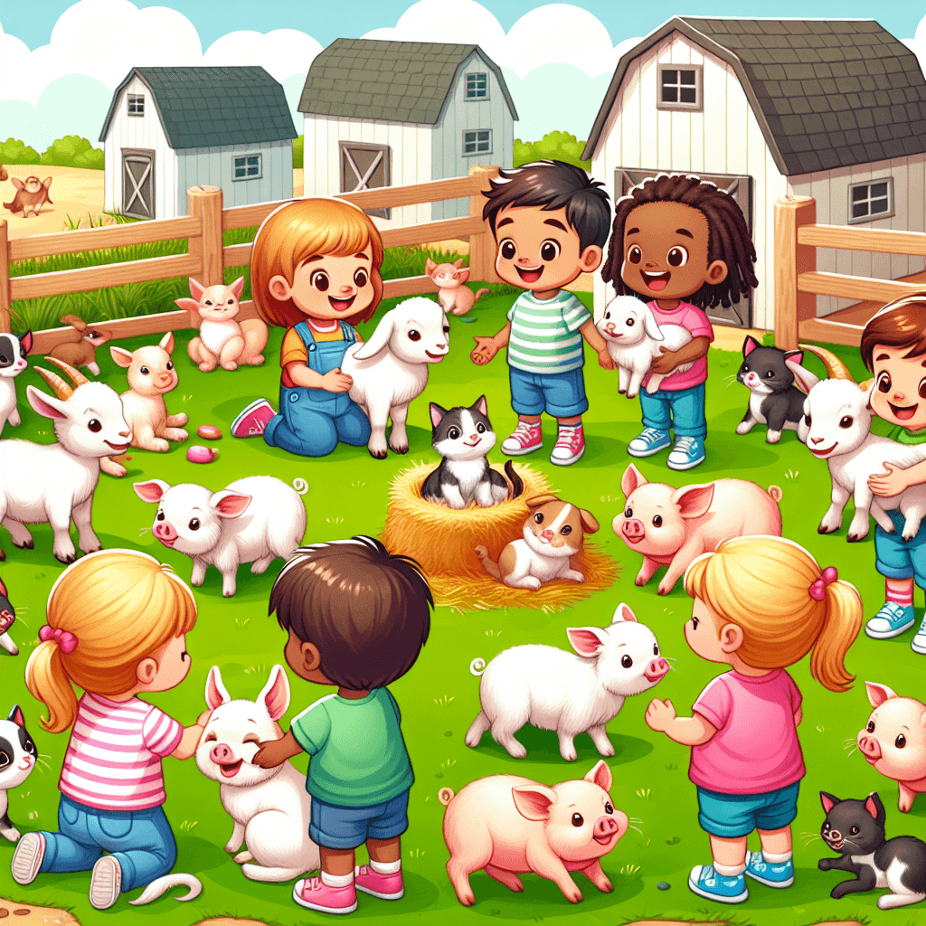 Magical Petting Zoo Numbered Painting Kits