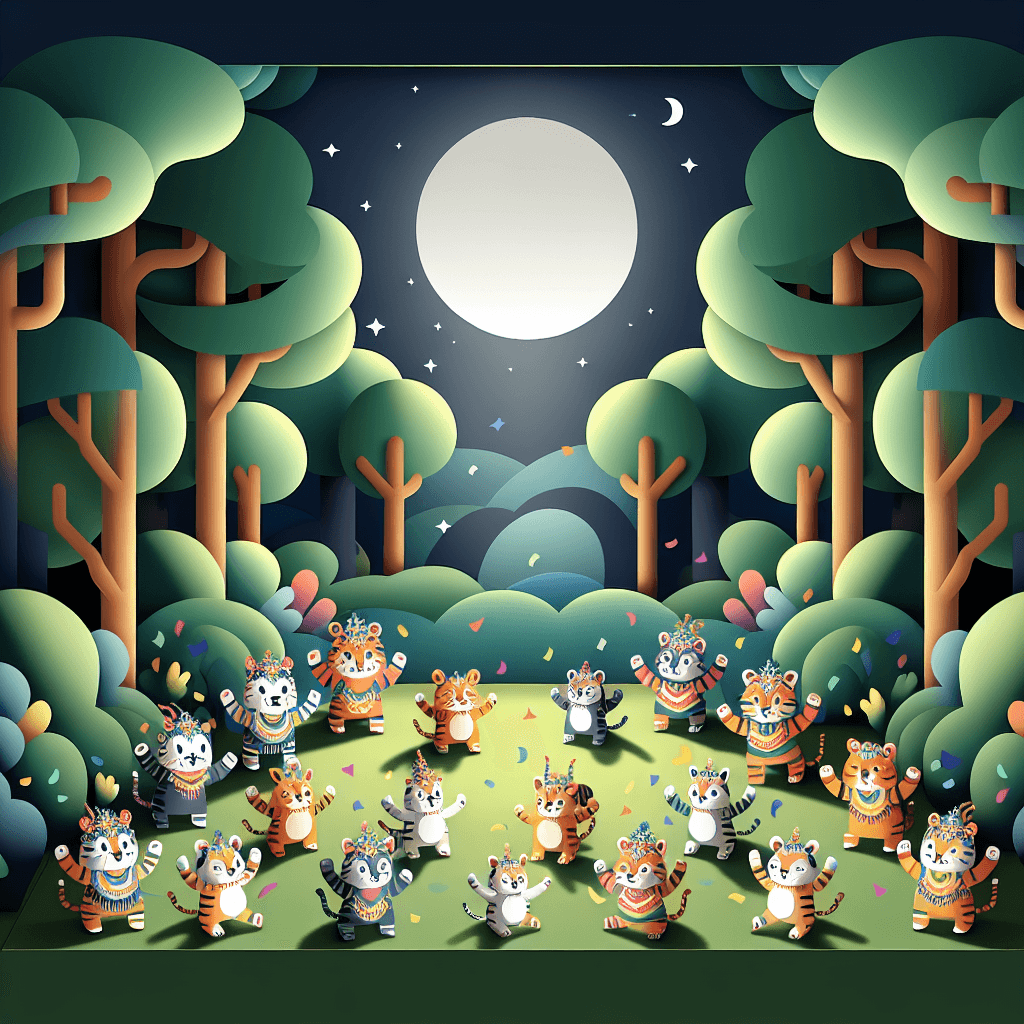Fantasy Forest Festivities Painting Number Kit