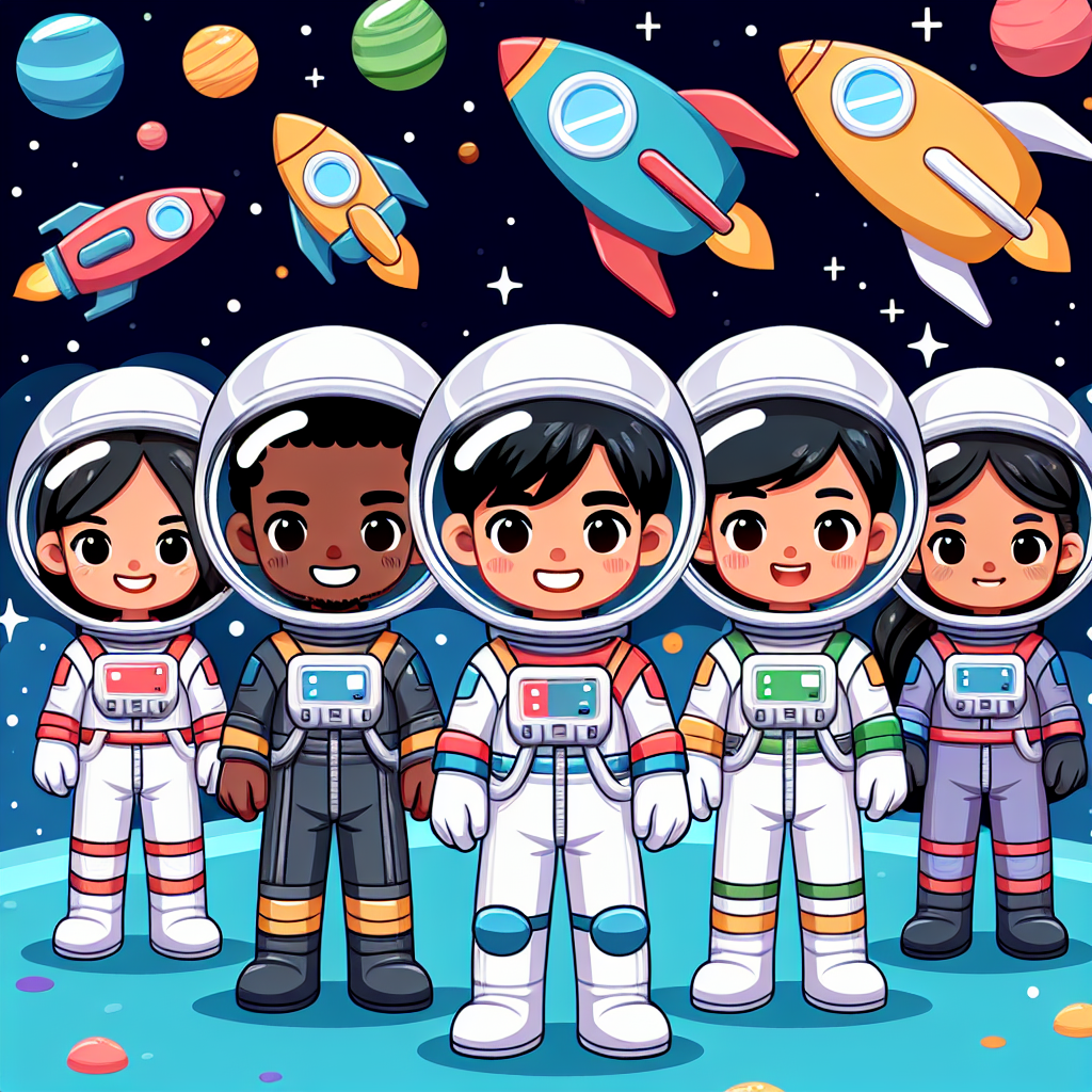 Deep Space Explorers Painting Number Kit