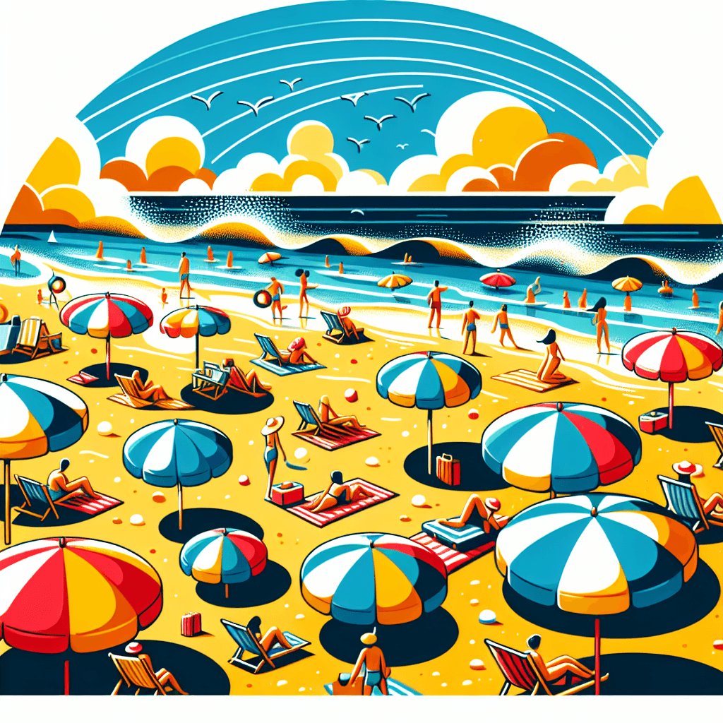Sunny Coastal Escape Painting By Numbers Kit
