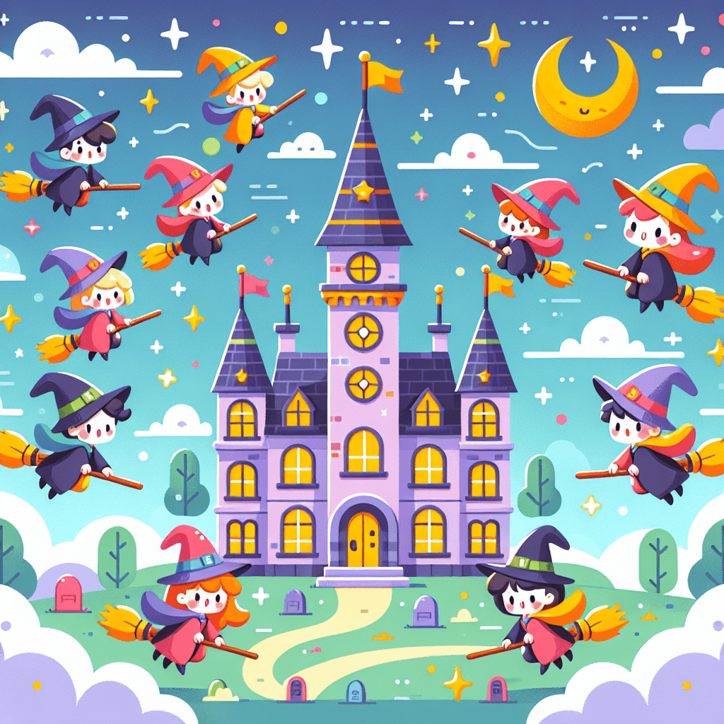 Wizard School Adventure Paint By Color